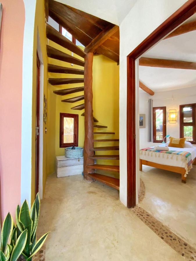 Casa Cacahuate Holbox-Casa Entera Con Jardin-Whole House With Garden Villa ภายนอก รูปภาพ